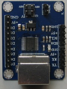 IC Station PS/2 to Serial/Parallel/IIC/TWI